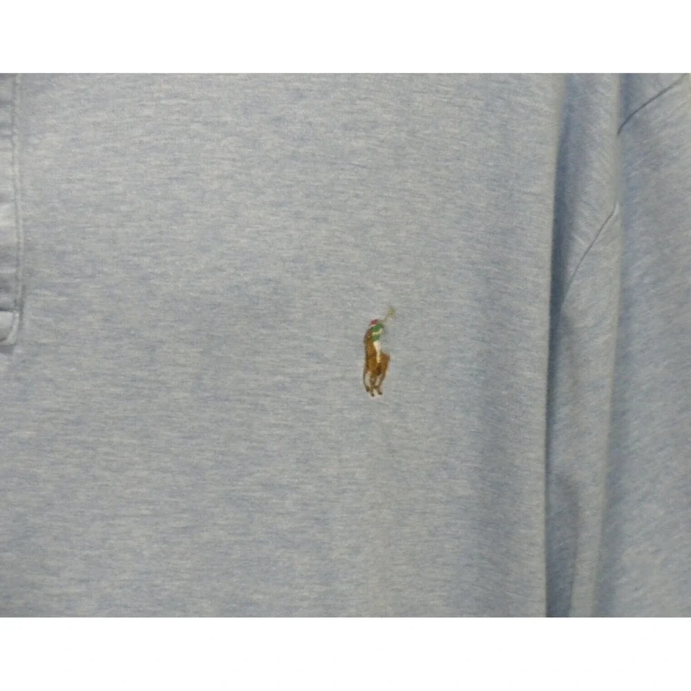 Polo Ralph Lauren Polo‎ Shirt Mens 2XLT Blue Pima Soft Touch Golf Short Sleeve